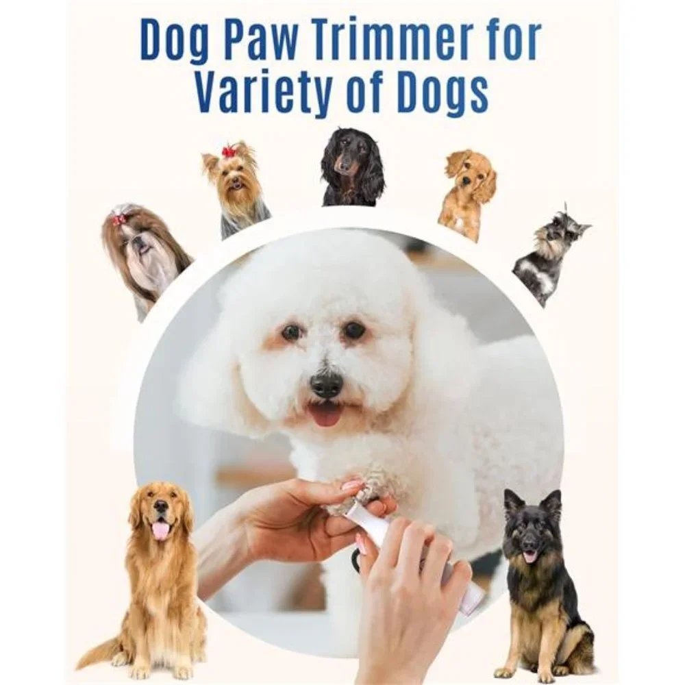 Dog Clippers with Double Blades,Cordless Small PetHair Grooming Trimmer,LowNoise